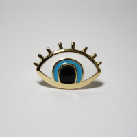 Bijou oeil bleu porte bonheur